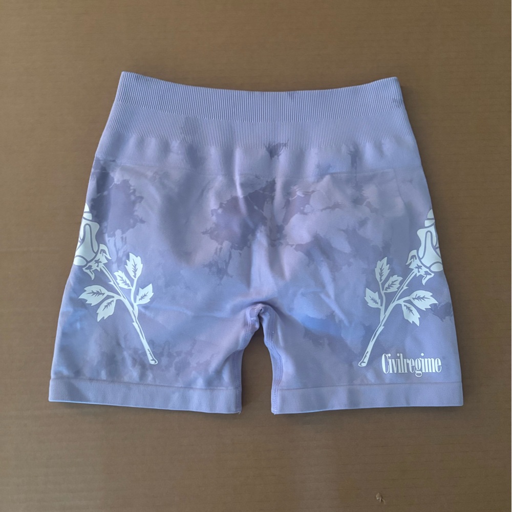 Women's Lavender Bike Shorts